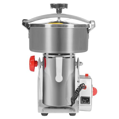 Electric Grain Mill Grinder,Food Grinder for Home and Commercial, Countertop Grain Mill for Dry Spice Herbs Grains Coffee Rice Pepper (5.51lbs/2500g) - size: 5.51lbs/2500g