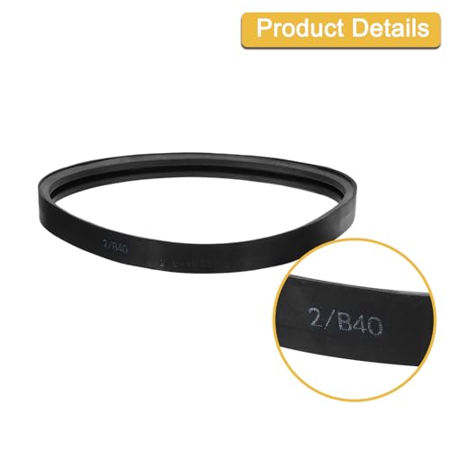 uxcell 2/B40 Classic Wrapped 2 Banded 43" Outer Circ B Profile V-Belt - size: 2/B40