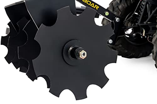 Black Boar Camco ATV/UTV Disc Harrow Implement | Specifically Designed to Thoroughly Break up Tough Ground | (66001)