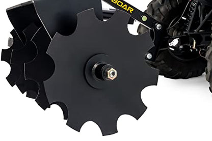 Black Boar Camco ATV/UTV Disc Harrow Implement | Specifically Designed to Thoroughly Break up Tough Ground | (66001)
