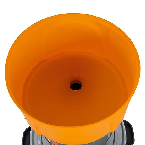 1000W Electric Grain Mill Grinder with 5 Sieves - 6.6 & 13.2 Gallon Capacity Options, 19000RPM Commercial Corn Wheat Grinder for Animal Feed, 110V (6.6Gal) - size: 6.6Gal