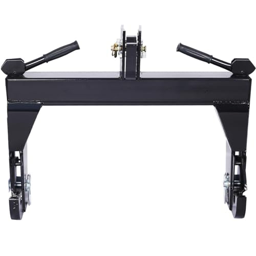 Tractor Quick Hitch - 3000 LBS Heavy Duty 3-Point Hitch with Powder Coated Steel Construction