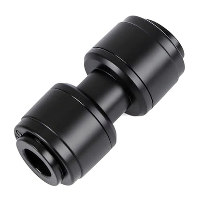 Quick Connect 1/4" Drip Irrigation Coupling Fitting: 32 Pieces Push to Fit Drip Line Coupler Parts for 1/4-Inch Tubing Leak Free Dripline Hose Connectors for Garden Lawn Sprinkler System - size: 1/4" Coupling-32P