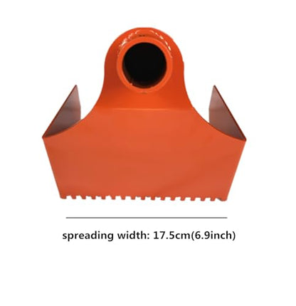 Hand Push Turf Installation Tool Glue/Adhesive Spreader(Working with 17.5cm 6.9inch) for Artificial Grass (Small(17.5cm)) - size: Small(17.5cm)