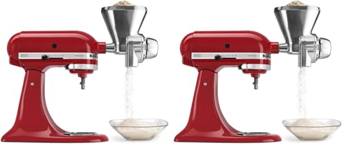 KitchenAid KGM All Metal Grain Mill Attachment,(Pack of 2) - size: 1 (Pack of 2)