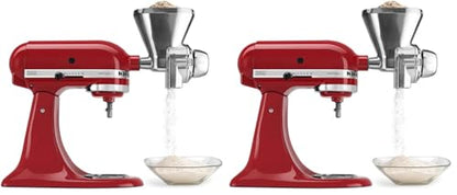 KitchenAid KGM All Metal Grain Mill Attachment,(Pack of 2) - size: 1 (Pack of 2)