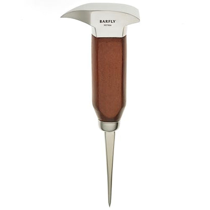 Barfly Anvil Ice Pick, Stainless/Wood - style: Anvil Ice Pick