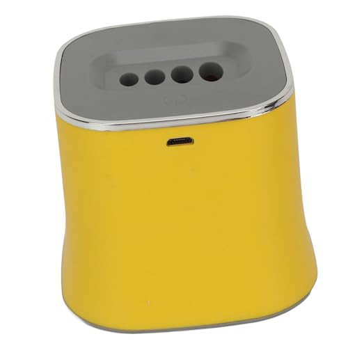 Electric Melon Seed Sheller, USB Interface Sunflower Seed Automatic Peeler for Dormitories (Yellow)
