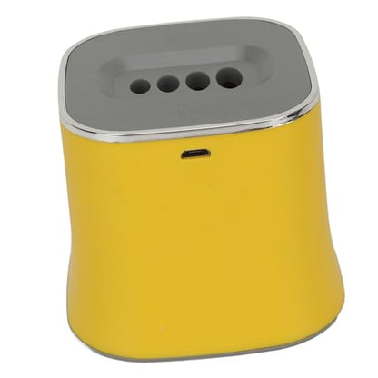 Electric Melon Seed Sheller, USB Interface Sunflower Seed Automatic Peeler for Dormitories (Yellow)