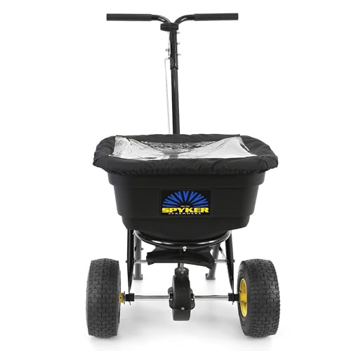 Spyker P20-5010 50-Pound Capacity Broadcast Spreader, Black, S