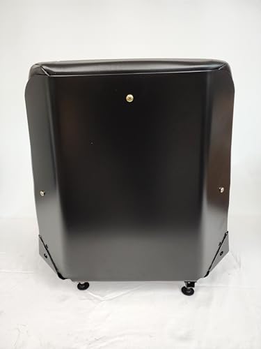 Universal Bucket Seat Assembly for Forklift, Backhoe, Tractor, Black