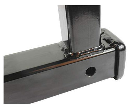 MaxxHaul 50248 Dual Hitch Extension with Single Post