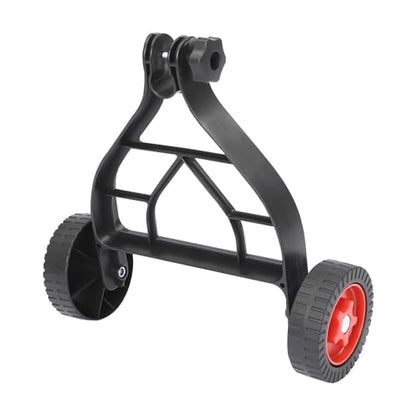 String Trimmer Wheel Attachment, 26mm-28mm Applicable Outer Diameter, Support Wheels Portable Lawn Mower Auxiliary Wheels, Wheel Mower Attachment for Cordless Weed Wacker Walk Behind Brush Cutter