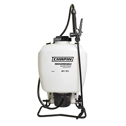 CHAPIN 4-Gallon Rechargeable Battery Powered Backpack Sprayer - size: 4 Gallon, 20V Battery