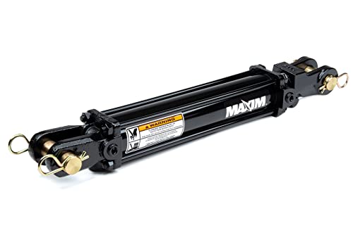 Maxim 2 Bore x 16 ASAE Stroke Clevis Tie-Rod Hydraulic Cylinder, 2500 PSI - size: 2 x 16 ASAE