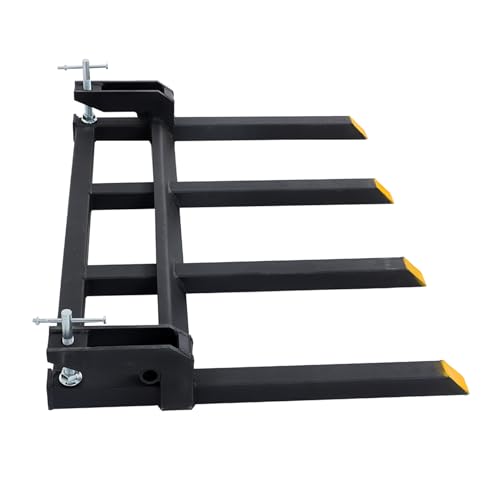 42" 2500lbs Clamp On Pallet Forks for Tractor Skid Steer