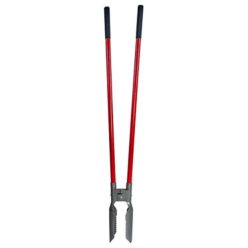 Root Slayer 23411 Post Hole Digger Garden Tool, Red - style: Post Hole Digger