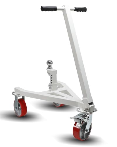 Heavy Duty Trailer Dolly, Portable Trailer Mover with 2" Ball - size: Trailer Dolly with 2 inch Ball