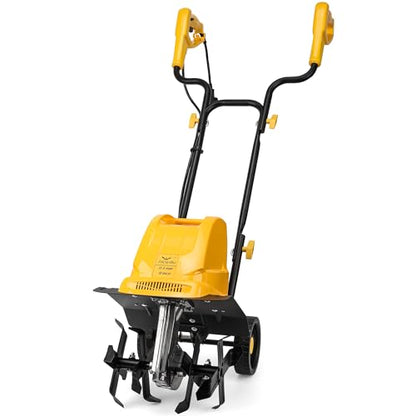 IncwBo 12'' 10.5-AMP Electric Roto Tiller Cultivator for Gardening Cored - size: 10.5 AMP-12 INCH