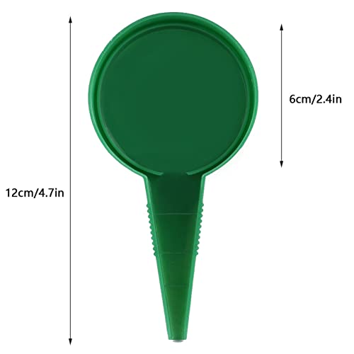 Pack of 2 Seed Spreader, Handheld Seed Planter Gre Ed Dispenser Sower Planter Seed Dial 5 Different Settings Seeder Gardening Tools