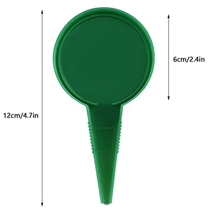 Pack of 2 Seed Spreader, Handheld Seed Planter Gre Ed Dispenser Sower Planter Seed Dial 5 Different Settings Seeder Gardening Tools