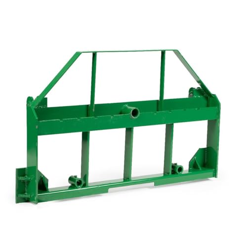 Titan Attachments 46" Fork Frame Attachment, Rate 4,500 LB, Fits John Deere Loaders
