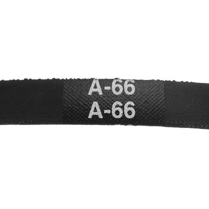 uxcell 3pcs A66 or 4L680 Classic Wrapped Rubber V-Belt, 66"(1676mm) Inside Circumference, A Profile V Belt - size: A66