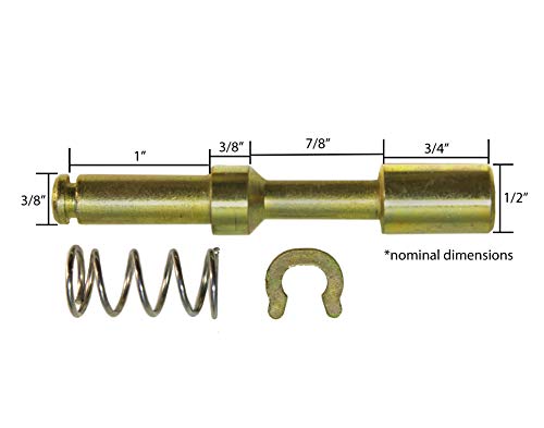 Quick Release PTO Pin Yoke (1-Pack, Gold, Zinc)
