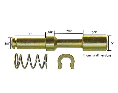Quick Release PTO Pin Yoke (1-Pack, Gold, Zinc)