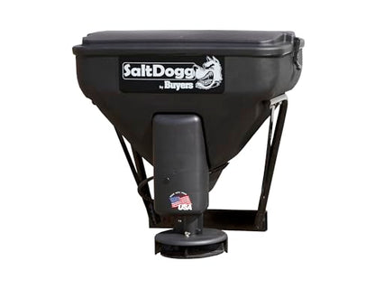 Buyers Products TGS02 SaltDogg Tailgate Salt Spreader, Made In The USA, 4.0 cu ft/300lbs Capacity, Horizontal Auger Feed, Salt Spreader For Residential & Light Commercial Work