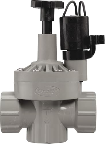5-Pack Orbit 57020P 1" FPT 100 Series Automatic Inline/Angle Sprinkler Valve with Flow Control - size: 1 Inch (Pack of 5), style: Angle