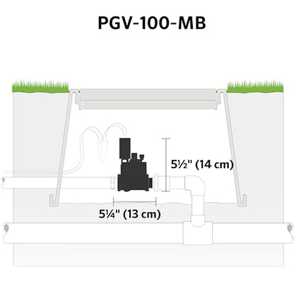 Hunter PGV Sprinkler Valve, 1 in. Male Thread x Barb, No Flow Control