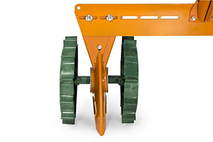 Varomorus Corn Beans Vegetable Metal Seeder 2-Row Manual Onion Radish Beets (2-Row) - size: 2-ROW