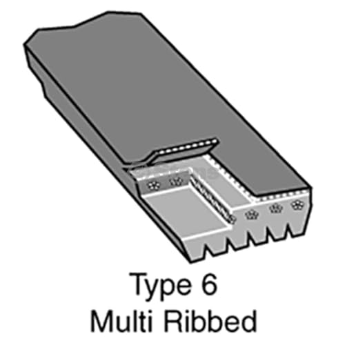 Stens OEM Replacement Belt 265-470 for Snapper 7012354YP