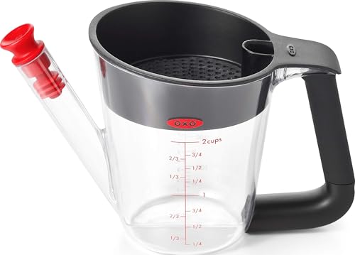 OXO Good Grips 2 Cup Fat Separator, Plastic, One Size - size: One Size, style: 2 Cup