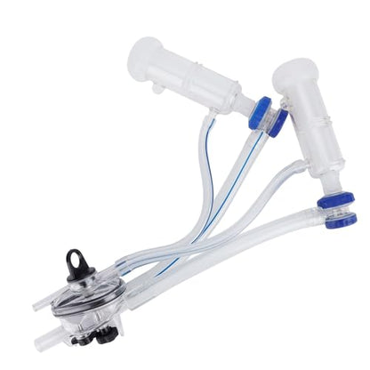 Dioche Goat & Sheep Milking Cluster – Premium Teat Cup Set, Silicone & Plastic, Leakproof Design, Essential Milker Machine Accessory for Efficient Milking