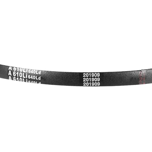 uxcell A610 V-Belts 610mm Inner Girth 13mm Top Width 8mm Thickness A-Section Rubber Drive Transmission Belt 2pcs - size: 24"