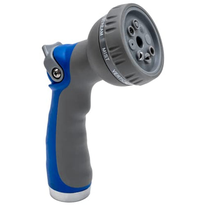 VIKING Hose Nozzle, 8 Spray Patterns, Thumb Control for Cars and Homes - style: 8 Pattern Thumb Control