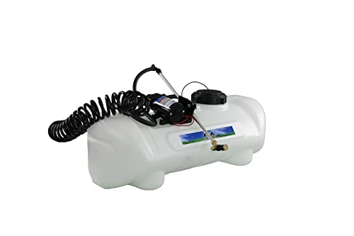 Master Mfg 15 Gallon ATV & UTV Boomless Broadcast Sprayer - 2.2GPM, 16' Swath