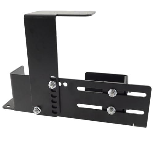 Universal Lawn Trailer Tire Holder Boots – Heavy Duty Wheel Lock for Spreaders & Push Mowers, Fits Spreader Tires 2.5" wide & 2"-10" diameter, Left/Right Mounting for Transport Safety