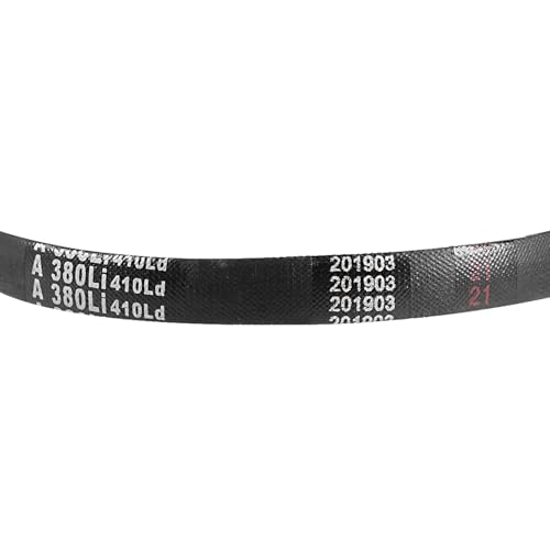 uxcell A380 V-Belts 380mm Inner Girth 13mm Top Width 8mm Thickness A-Section Rubber Drive Transmission Belt 2pcs - size: 15"