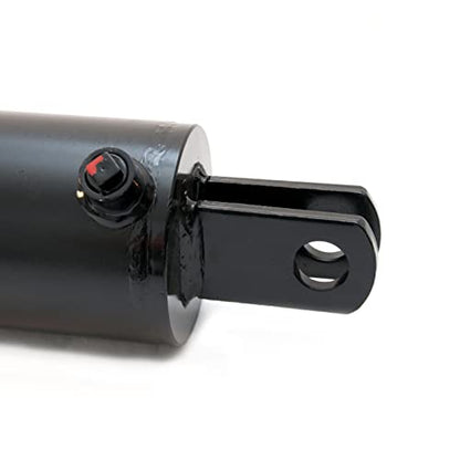 ToolTuff 4.5" x 24" Hydraulic Log Splitter Cylinder, 3500PSI, Double Acting, Black