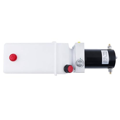 12V DC Bi-Directional Power Unit HPU-BD-12VDC-DA Double Acting Hydraulic Power Pack 2900 PSI with 2 Qt Tank