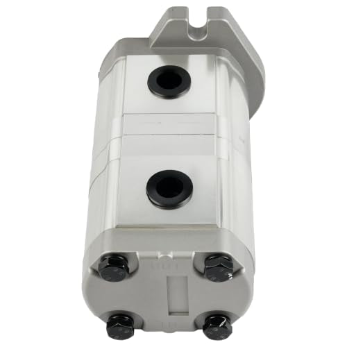 Hydraulic Double Gear Pump 17.46mm HGP-33A-F6-6R - size: 17.46MM