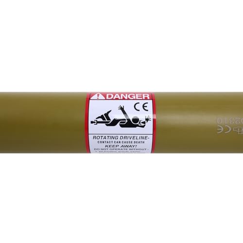 ECCPP 62.99"-39.37" pto drive Shaft 6 Spline Both Ends PTO Driveline Shaft