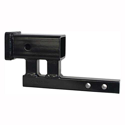 MaxxHaul Hitch Receiver Adapter, ExtenderConverts 1-1/4" to 2" 4" Rise or3-3/8 Drop9 Extension for BikeRacks, CargoCarriers350lb TongueWeight(80875),Class I and II(ShankLength 5-7/8")(Pack of 4) - size: Class I and II (Shank Length 5-7/8") (Pack of 4)