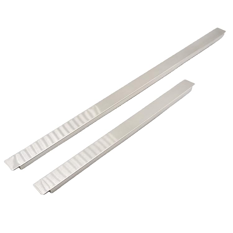 1 Pack 20.6 Inch 523 mm Stainless Steel Adaptor Bar for Food Pan, Divider Bar for Food Service Bain Marie Steam Table Steam Loss Prevention