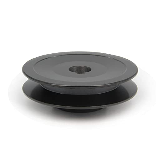 AK32-5/8 Bore Single Groove Web Sheave 3.2" OD 5/8" Bore V Belt Sheave Cast Iron - size: 5/8"Bore-3.2"OD