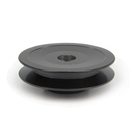 AK32-5/8 Bore Single Groove Web Sheave 3.2" OD 5/8" Bore V Belt Sheave Cast Iron - size: 5/8"Bore-3.2"OD