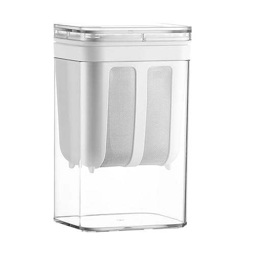 Yogurt Strainer, Stainless Steel 80 Mesh Fine Hole Whey Separator with Lid, 1100ml Capacity for Home Kitchen Use